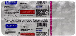 L Cetriver 10 Tablet 10